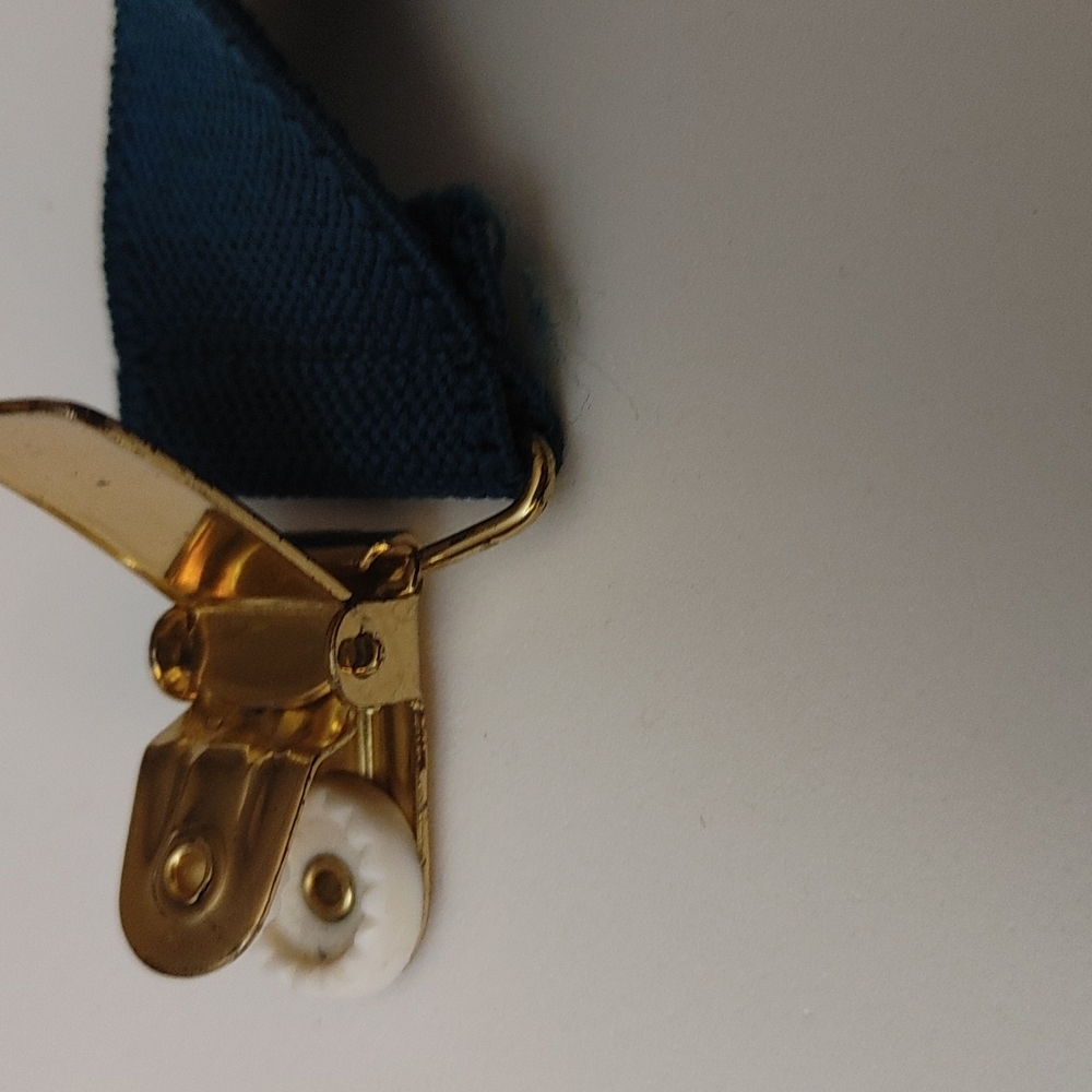 S10- Adjustable Suspenders Green - Picture 4 of 6